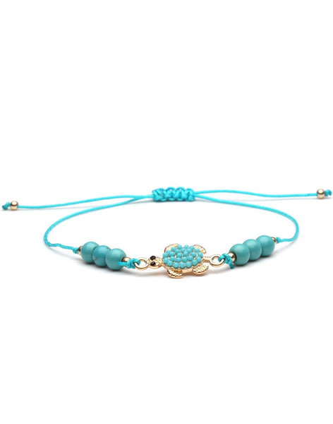Turquoise Turtle Bracelet