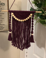 Wall Hanging With Beads