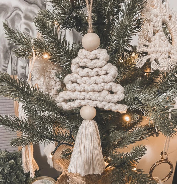 Macramé Tree Ornament