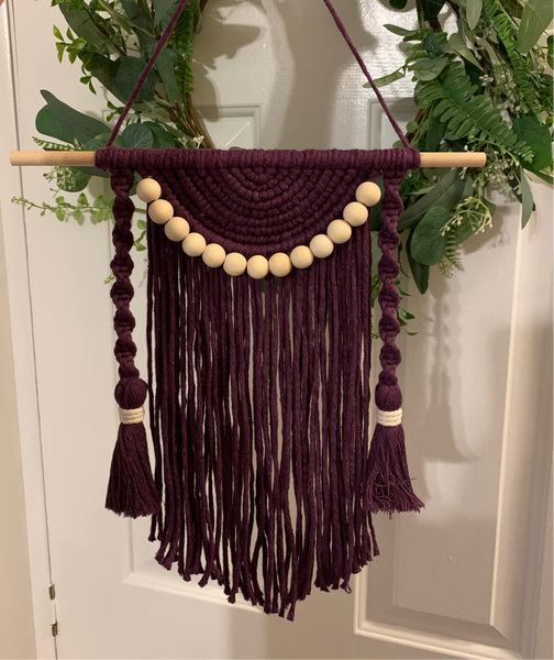 Wall Hanging With Beads